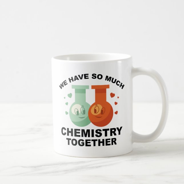 Caneca De Café Temos Tanta Química Juntos (Direita)