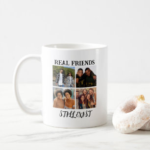 Caneca De Café Temp de Fotografia personalizada "verdadeiros amig