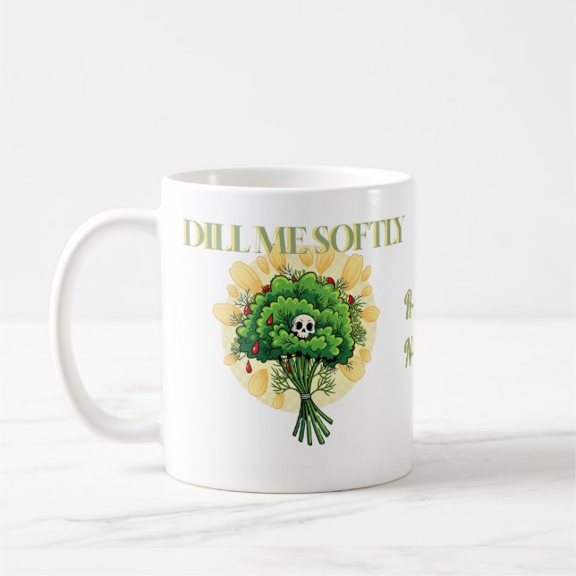 Caneca De Café "Temperem-me Suavemente" Presente Divertido para E (Esquerda)