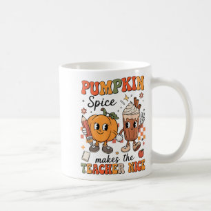 Caneca De Café Tempero de Abóbora Deixa Professor Legal Outono Di