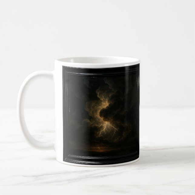 Caneca De Café Tempestade de Relâmpagos  (Esquerda)