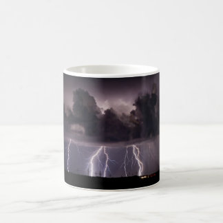 Caneca De Café Tempestade do relâmpago