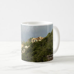 Caneca De Café Tempestade sobre Grand Canyon North Rim Lodge