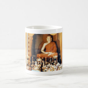 Caneca De Café Templo budista interno de Tam KY