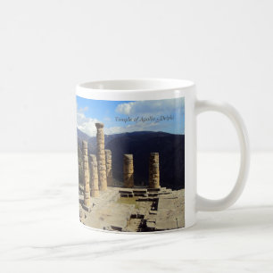 Caneca De Café Templo de Apolo - Delphi