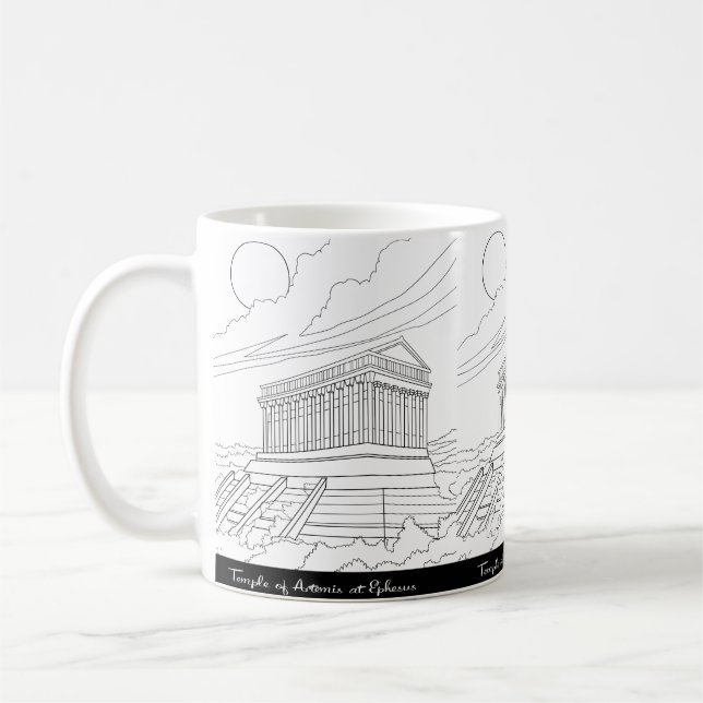 Caneca De Café Templo de Artemis Mug (Esquerda)