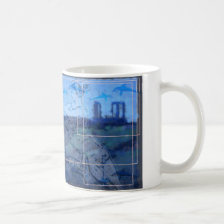 Caneca De Café Templo de Poiseidon em Sounio