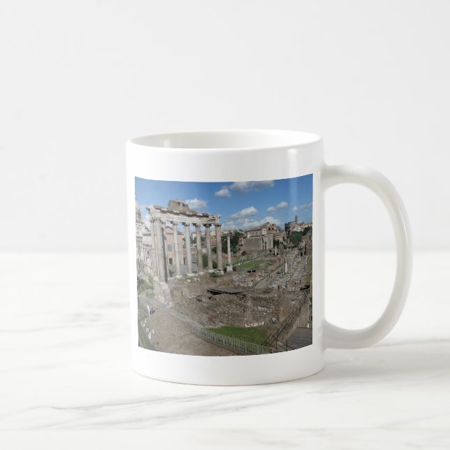 Caneca De Café Templo de Saturn, fórum Romanum (Direita)