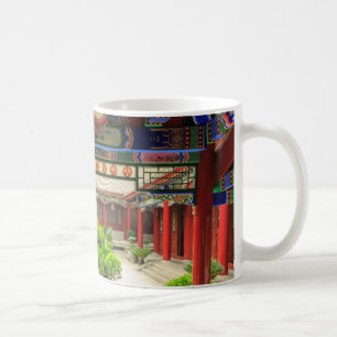 Caneca De Café Templo do Pequeno Ganso Selvagem, China