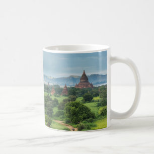Caneca De Café Templos em Bagan, Myanmar
