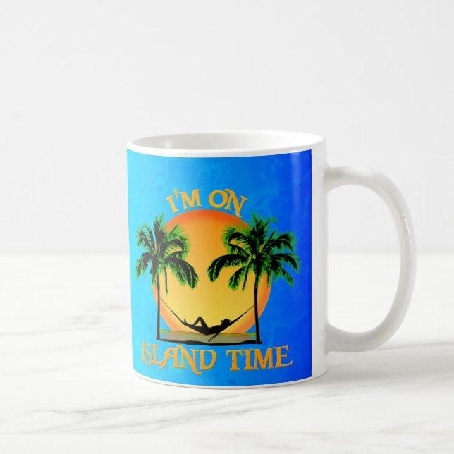 Caneca De Café Tempo da ilha (Direita)