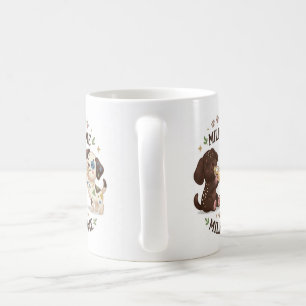 Caneca De Café tempo de leite de cachorrinhos