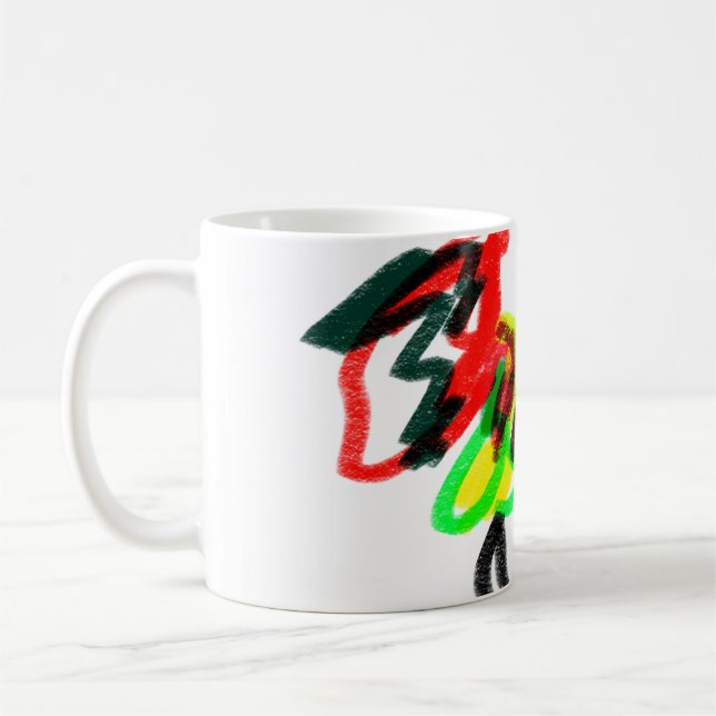 Caneca De Café tempo de outono de Black cat (Esquerda)