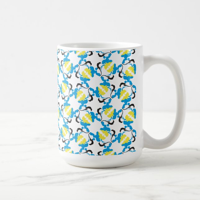 Caneca De Café Tempo de Poodle (Direita)