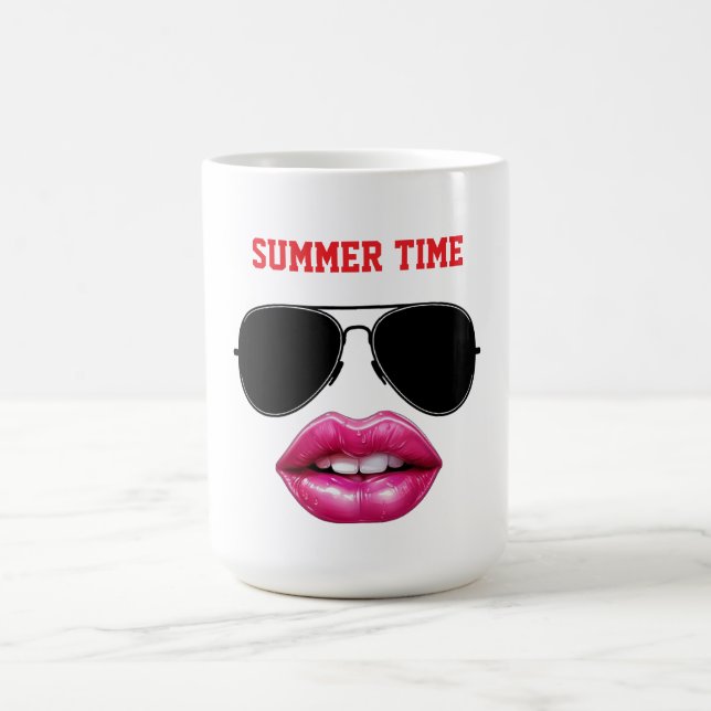 Caneca De Café Tempo de verão (Centro)