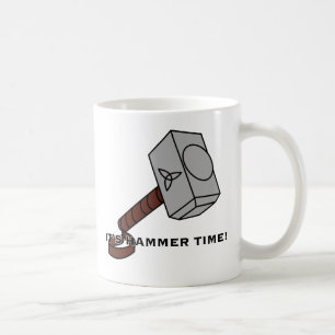 Caneca De Café Tempo do martelo