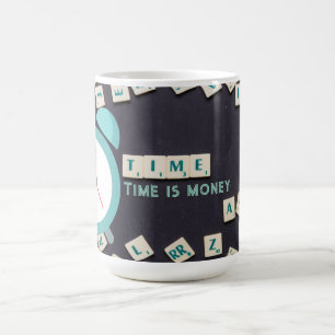 Caneca De Café Tempo É Dinheiro - Mug
