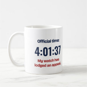 Caneca De Café Tempo Oficial Engraçado Personalizado para Conclui