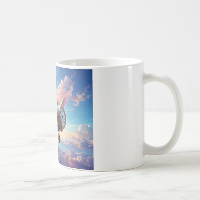 Caneca De Café Tempo voa café canja (Direita)