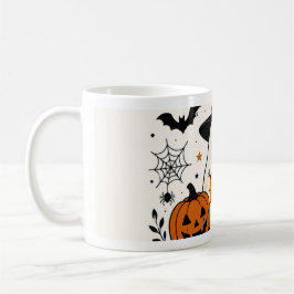 Caneca De Café Temporada assustadora de diversão em tempo integra