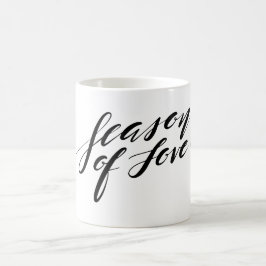 Caneca De Café temporada de amor manual Mug