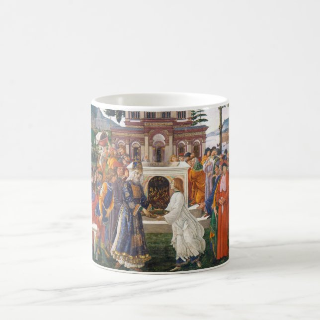 Caneca De Café Tempos de Cristo, Sandro Botticelli (Centro)