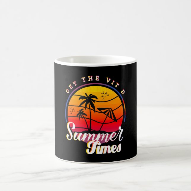 Caneca De Café Tempos de Verão (Centro)