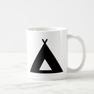 Caneca De Café Tenda de Acampamento