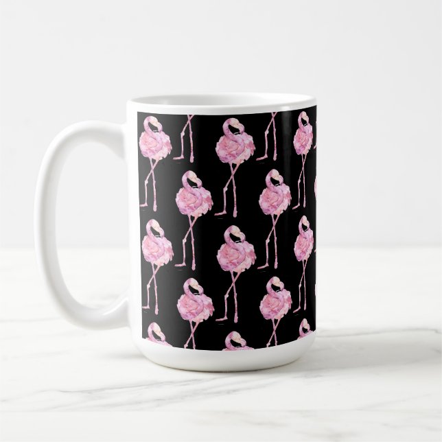 Caneca De Café Tender Flamingo Series Design 3 (Esquerda)