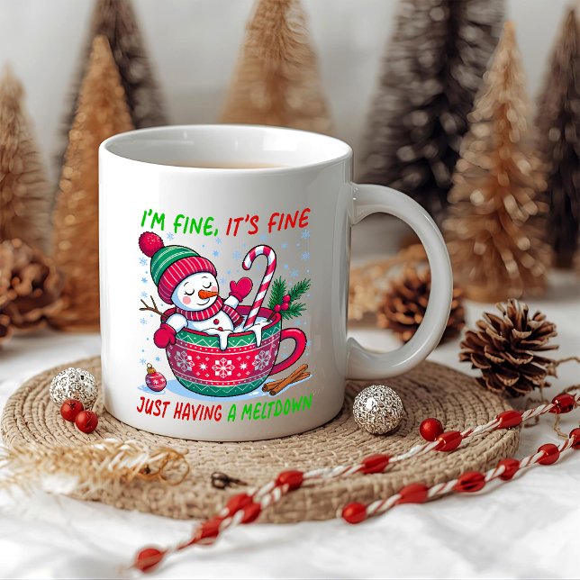 Caneca De Café Tendo um Colapso (Criador carregado)