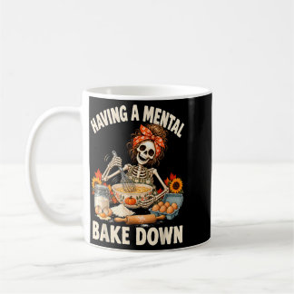 Caneca De Café Tendo Uma Quebra Mental Engraçada Saúde Mental