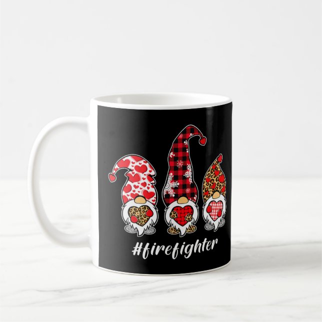 Caneca De Café Tenente Retirement Firefighter apperal Premium (Esquerda)