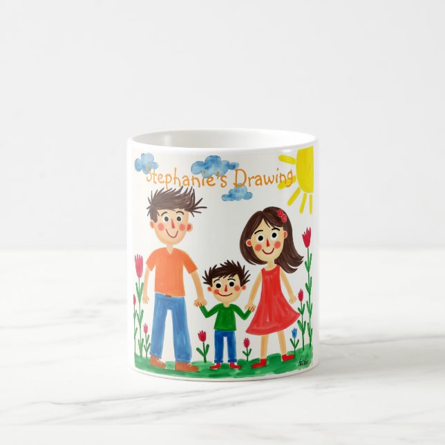 Caneca De Café Tenha orgulho e adicione o Trabalho de arte do seu (Centro)