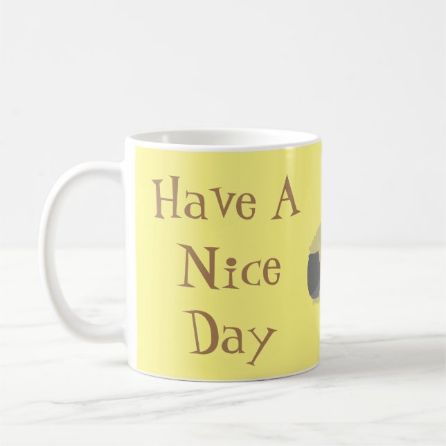 Caneca De Café Tenha Um Bom Dia (Esquerda)
