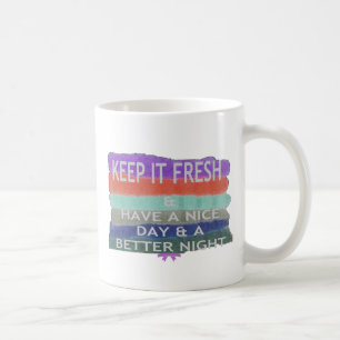 Caneca De Café Tenha Um Bom Dia e Uma Noite Melhor Mantenha-se Fr