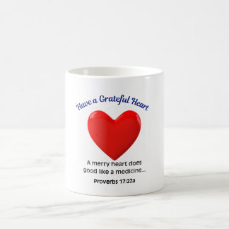 Caneca De Café Tenha um Coração Grato