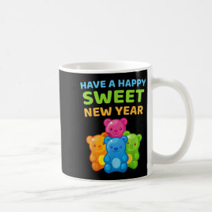 Caneca De Café Tenha Um Feliz Ano Novo, Querido, Urso De Mel