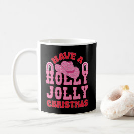 Caneca De Café Tenha Um Natal Holly Jolly