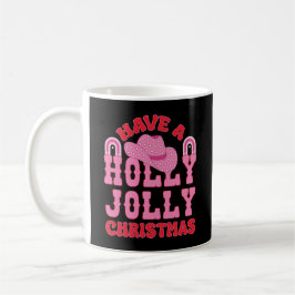 Caneca De Café Tenha Um Natal Holly Jolly