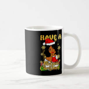 Caneca De Café Tenha Uma Rainha Americana Africana Natal Melanina