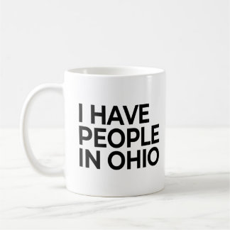 Caneca De Café Tenho Pessoas Em Ohio