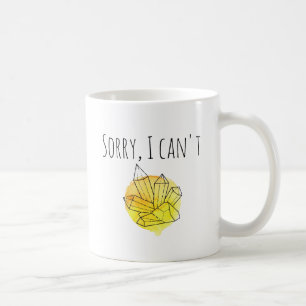 Caneca De Café Tenho Que Carregar Meus Cristais Modernos