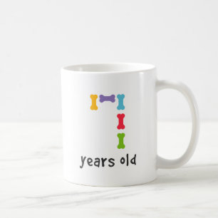 Caneca De Café Tenho Sete Anos de Idade