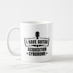 Caneca De Café Tenho Síndrome de Aquisição de Violão
