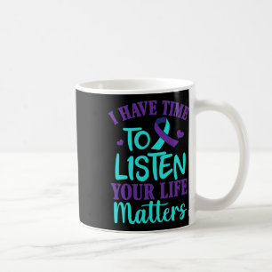 Caneca De Café Tenho Tempo Para Ouvir Presente De Consciência Sui