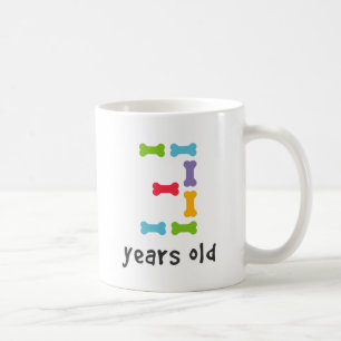 Caneca De Café Tenho Três Anos de Idade
