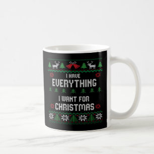 Caneca De Café Tenho tudo que quero no Natal, sou eu