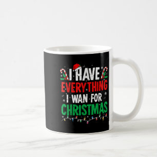 Caneca De Café Tenho tudo que quero no Natal, sou eu
