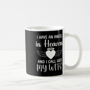 Caneca De Café Tenho Um Anjo No Céu E Chamo-Lhe A Minha Esposa M