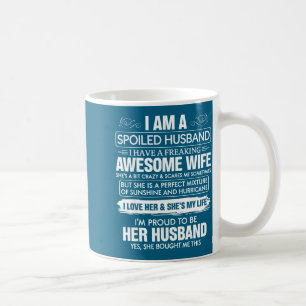 Caneca De Café Tenho Um Marido Mimado Esposa Furiosa